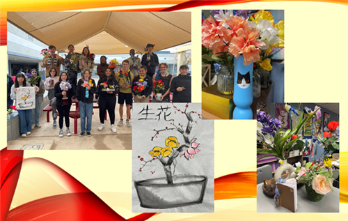 Japanese 2 class Ikebana Project
